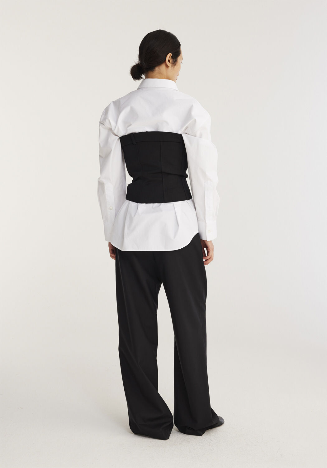 Tailored corset top