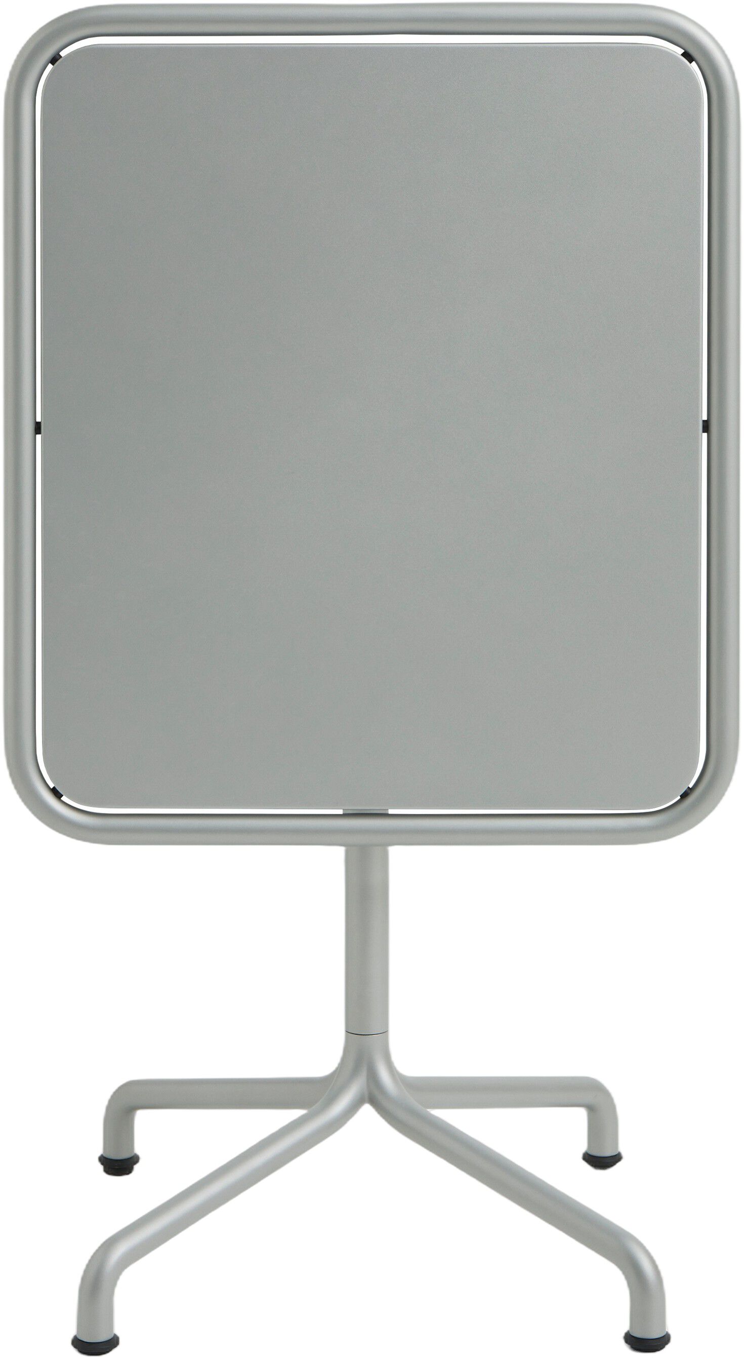 Deville Table Silver grey powder co