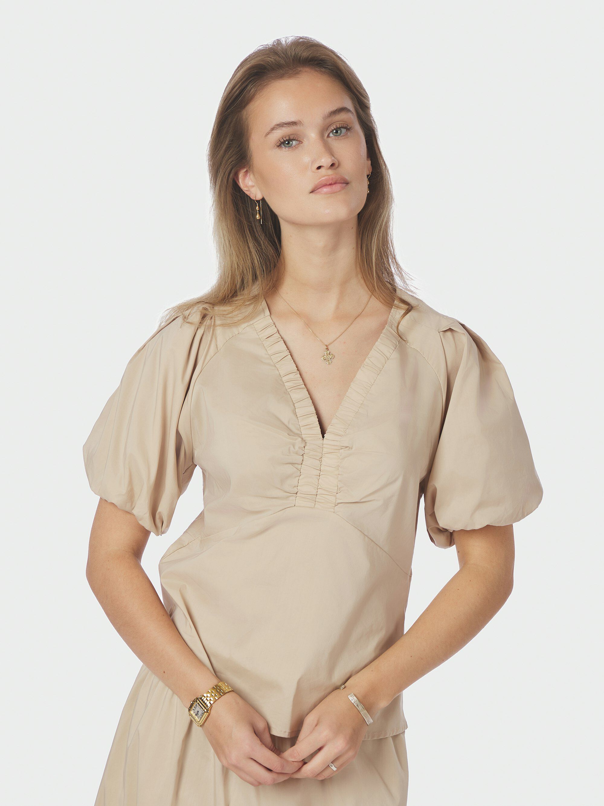 Irina Poplin Blouse