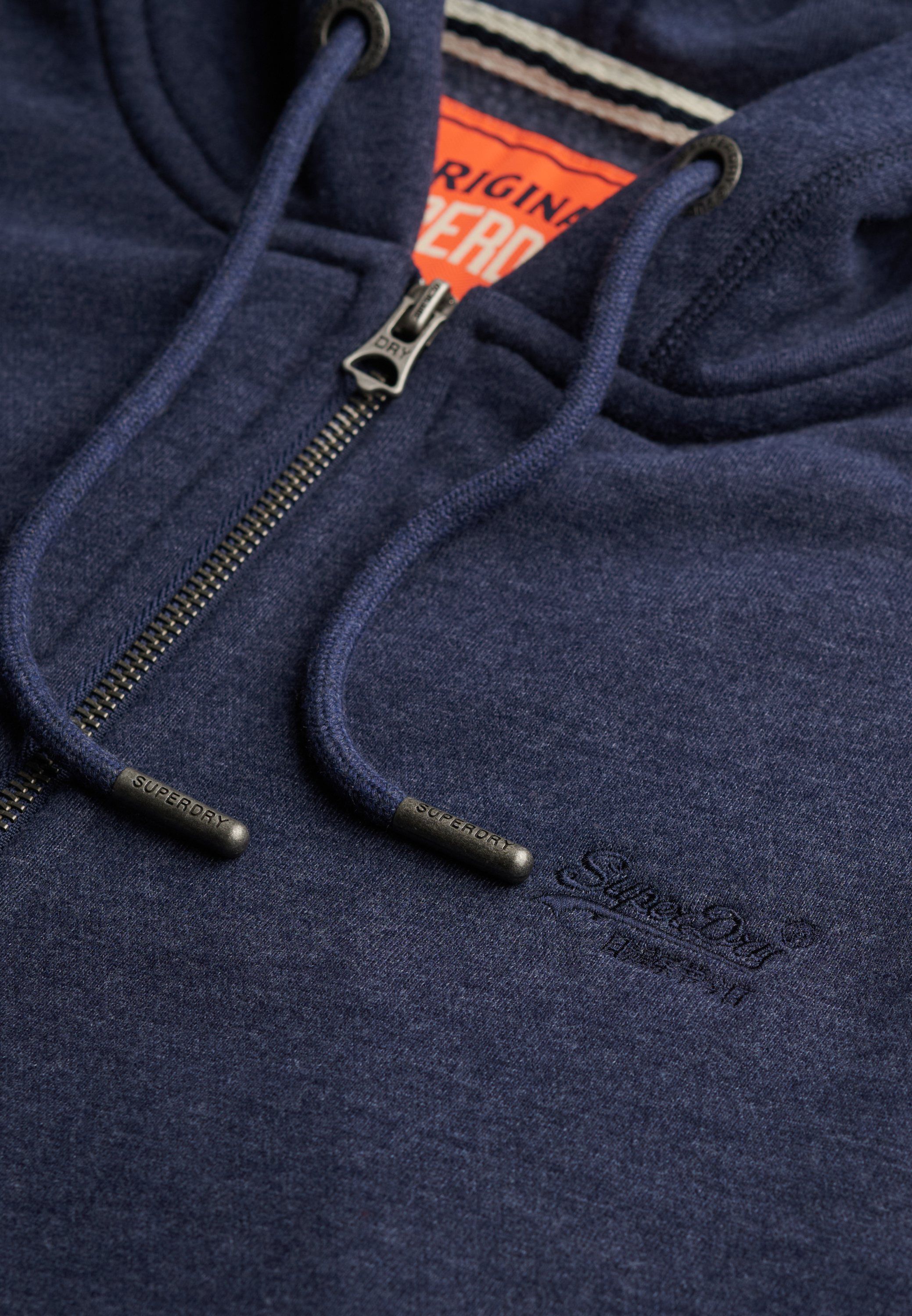 ESSENTIAL LOGO ZIP HOODIE HB