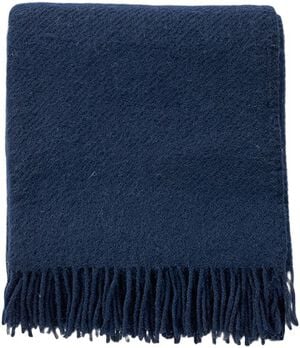 Uldplaid Bornholm Navy blazer
