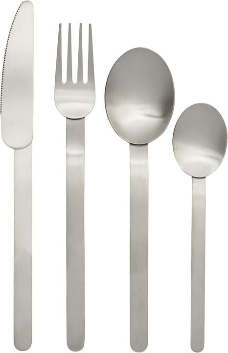 Stelo Cutlery - Set of 4 - Brushed Stainless Steel