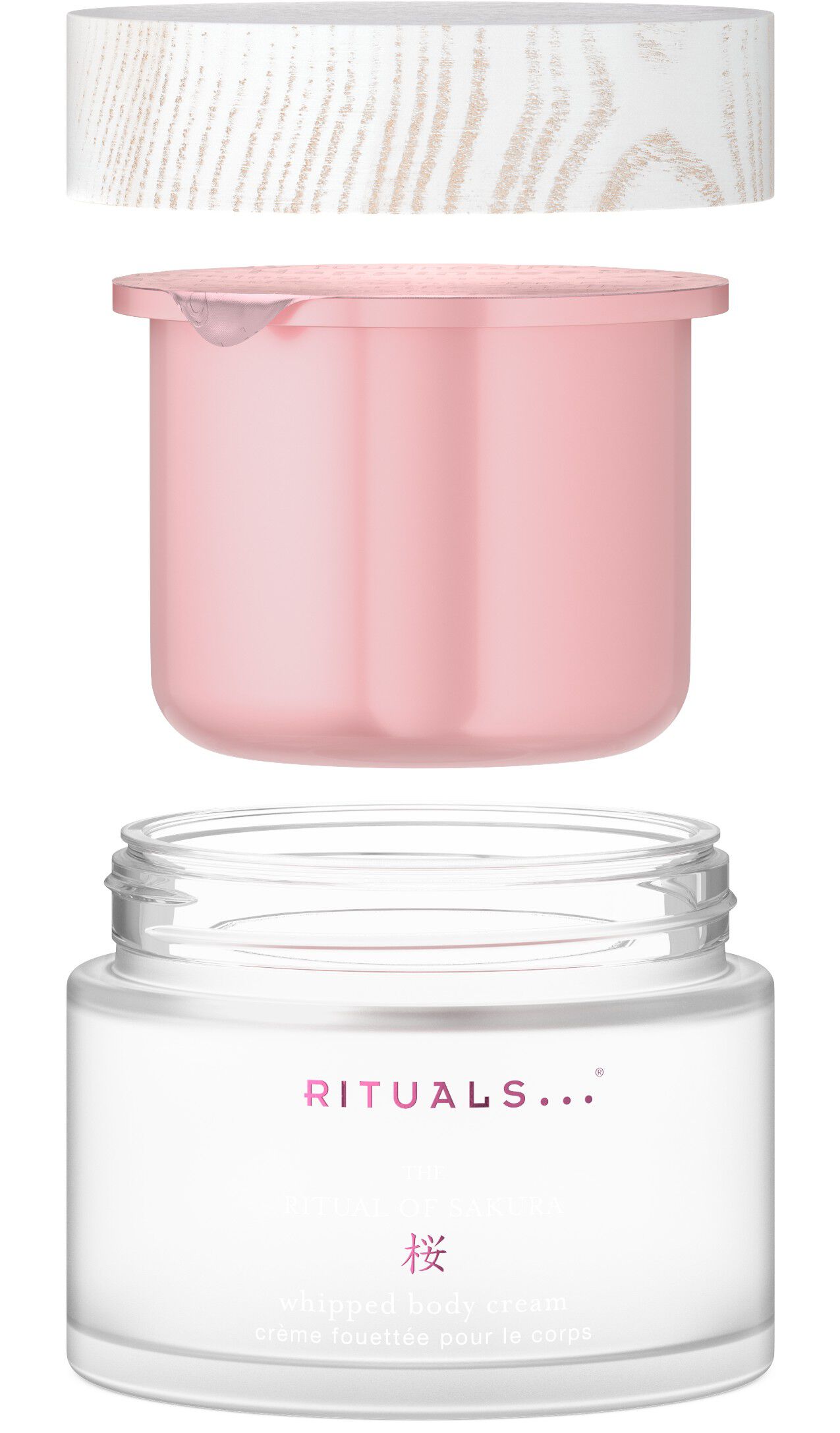 The Ritual of Sakura Whipped Body Cream Refill 220ml
