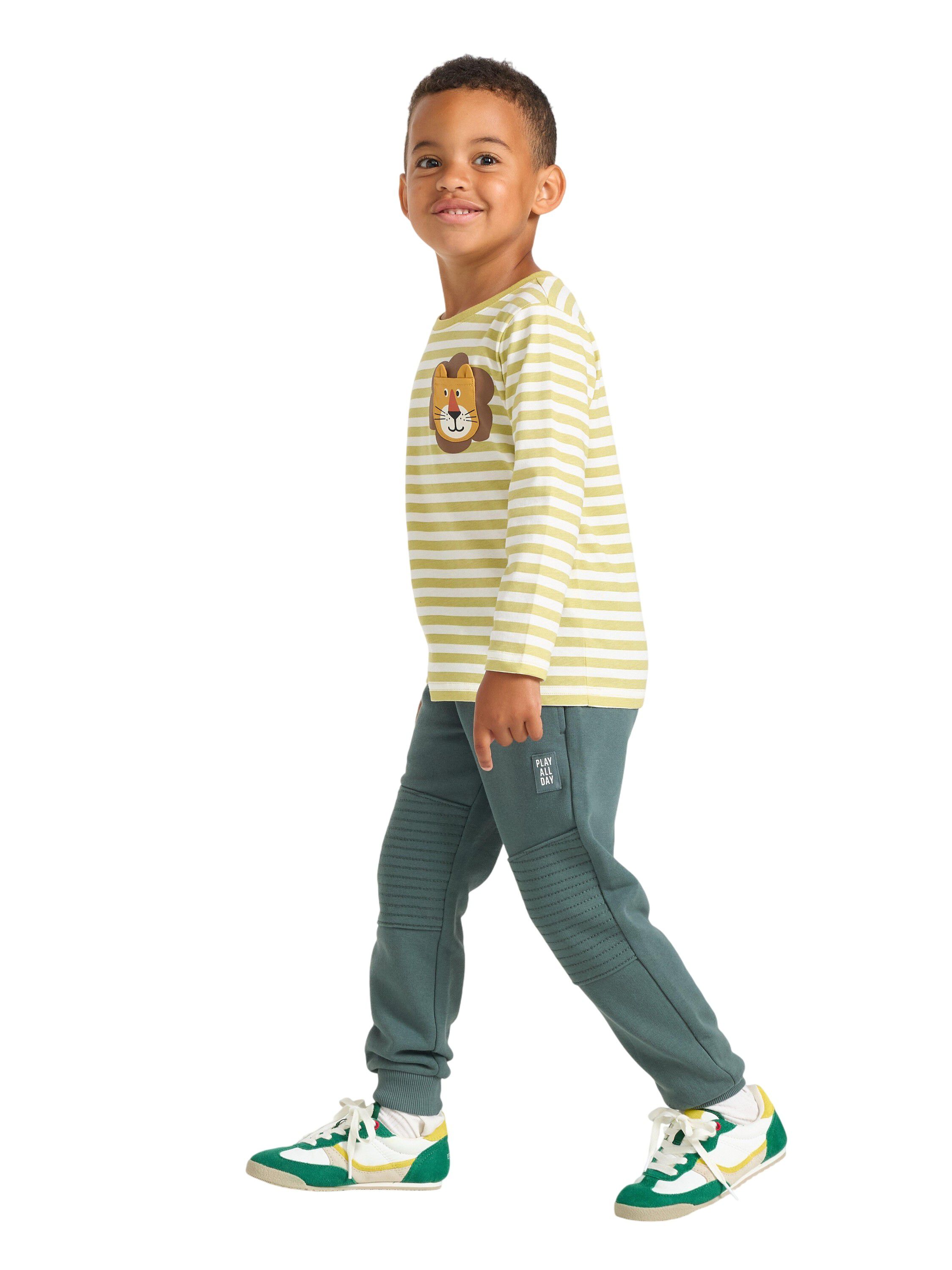 Bekv&auml;ma mjukisbyxor i bomull med f