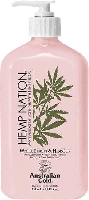 White Peach and Hibiscus