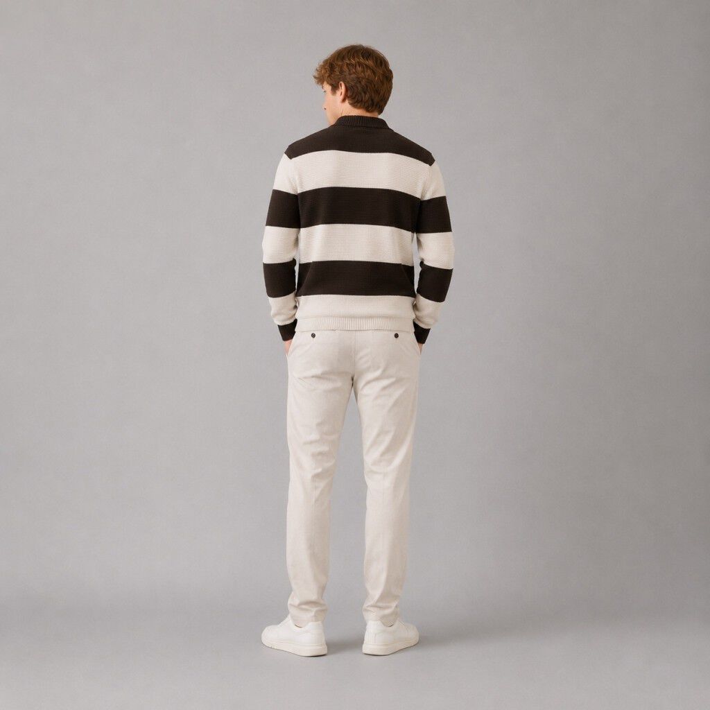 Marvin cashmere polo knit