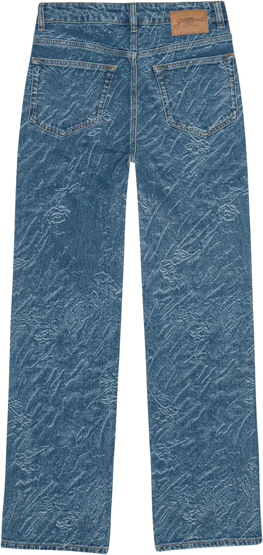 3D Laser Future Denim Betzy Cropped