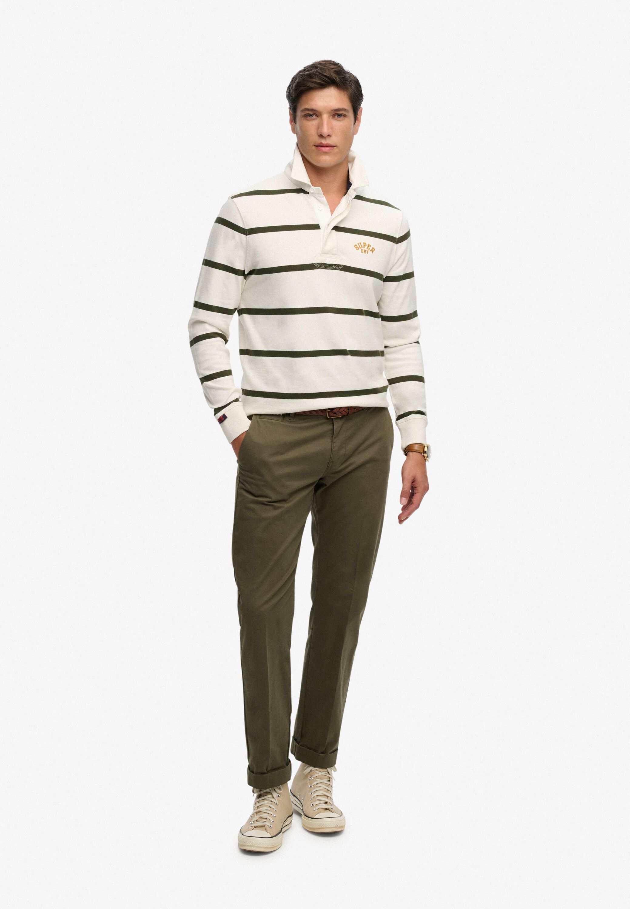 VINTAGE ATHLETIC STRIPE RUGBY