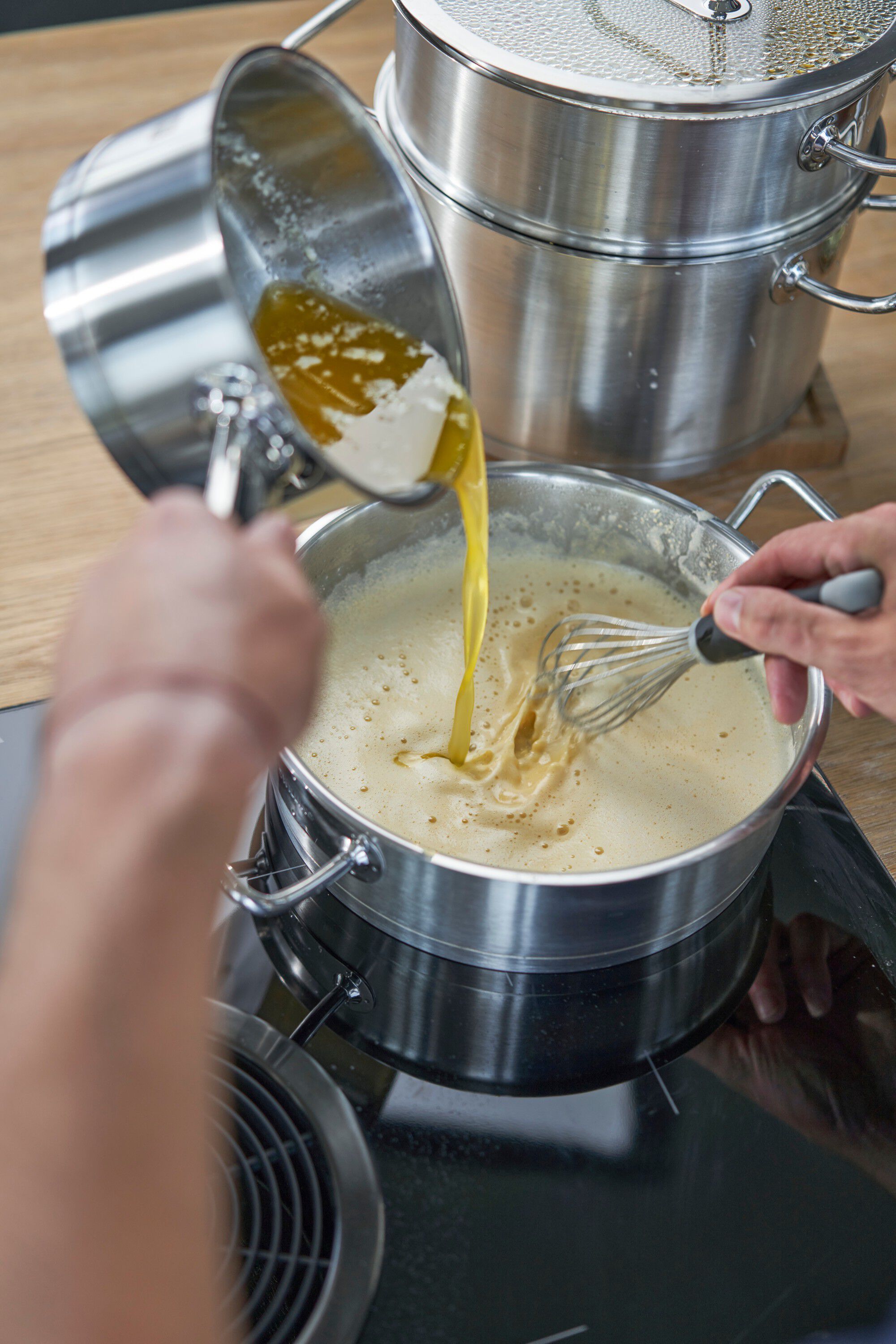 Pro Serveringspande 24 cm, 18/10 rustfrit st&aring;l