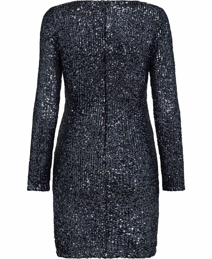 Cocktailkjole i slå-om-look