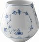 Musselmalet Riflet 2 cm. vase - lille