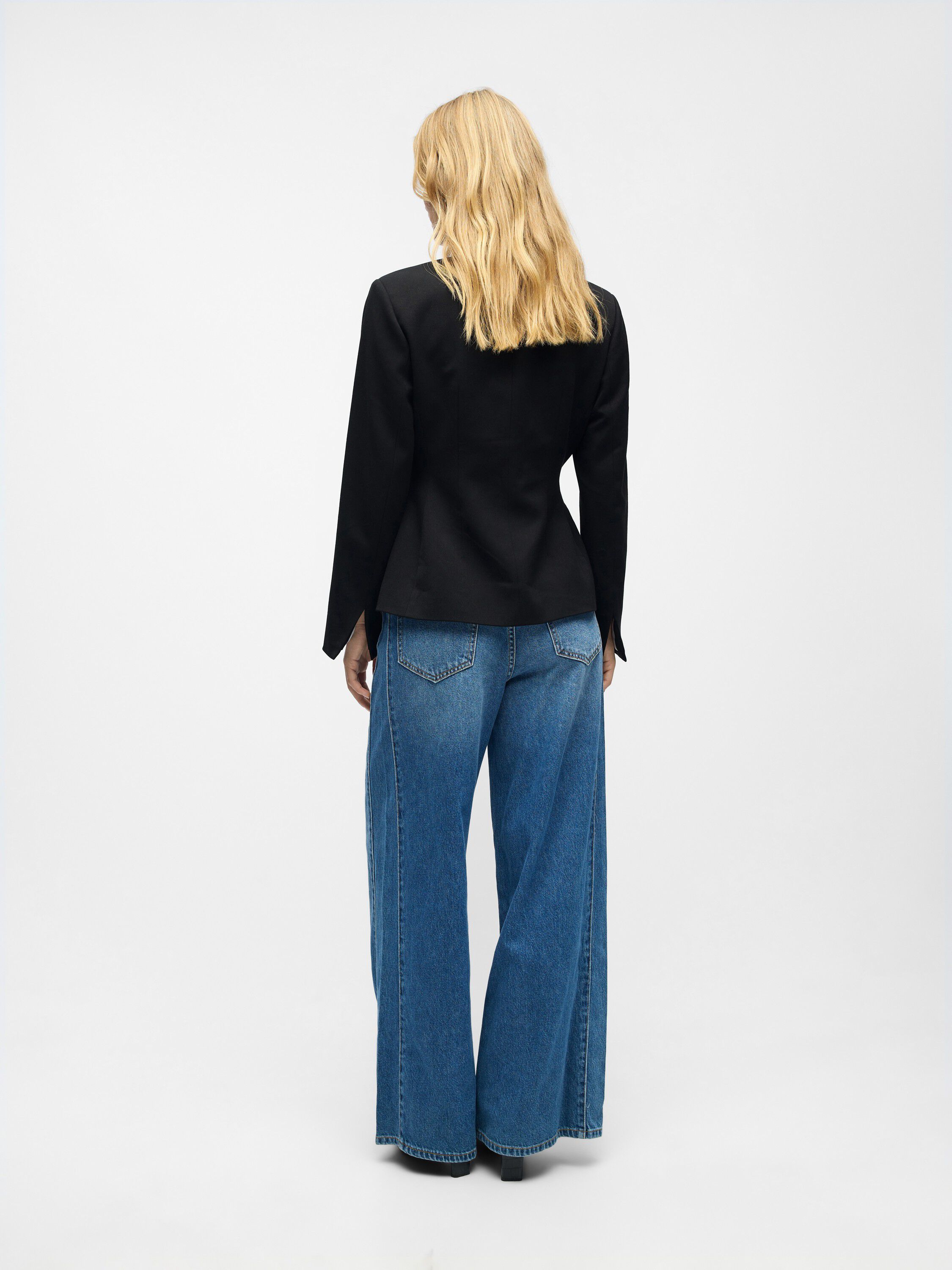 OBJARIA LISA L/S RE BLAZER NOOS