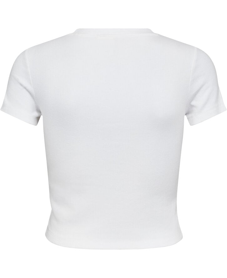 ESSENTIAL SPORTY TEE WHITE + R