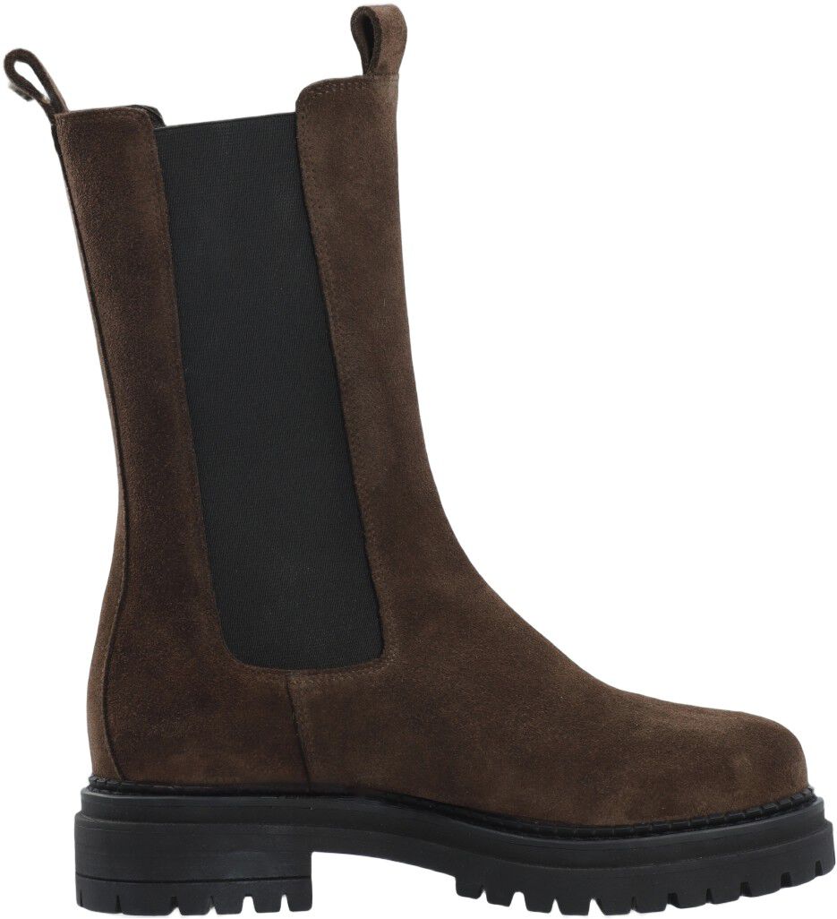 CASHANNAH Chelsea Boot High Cut Suede