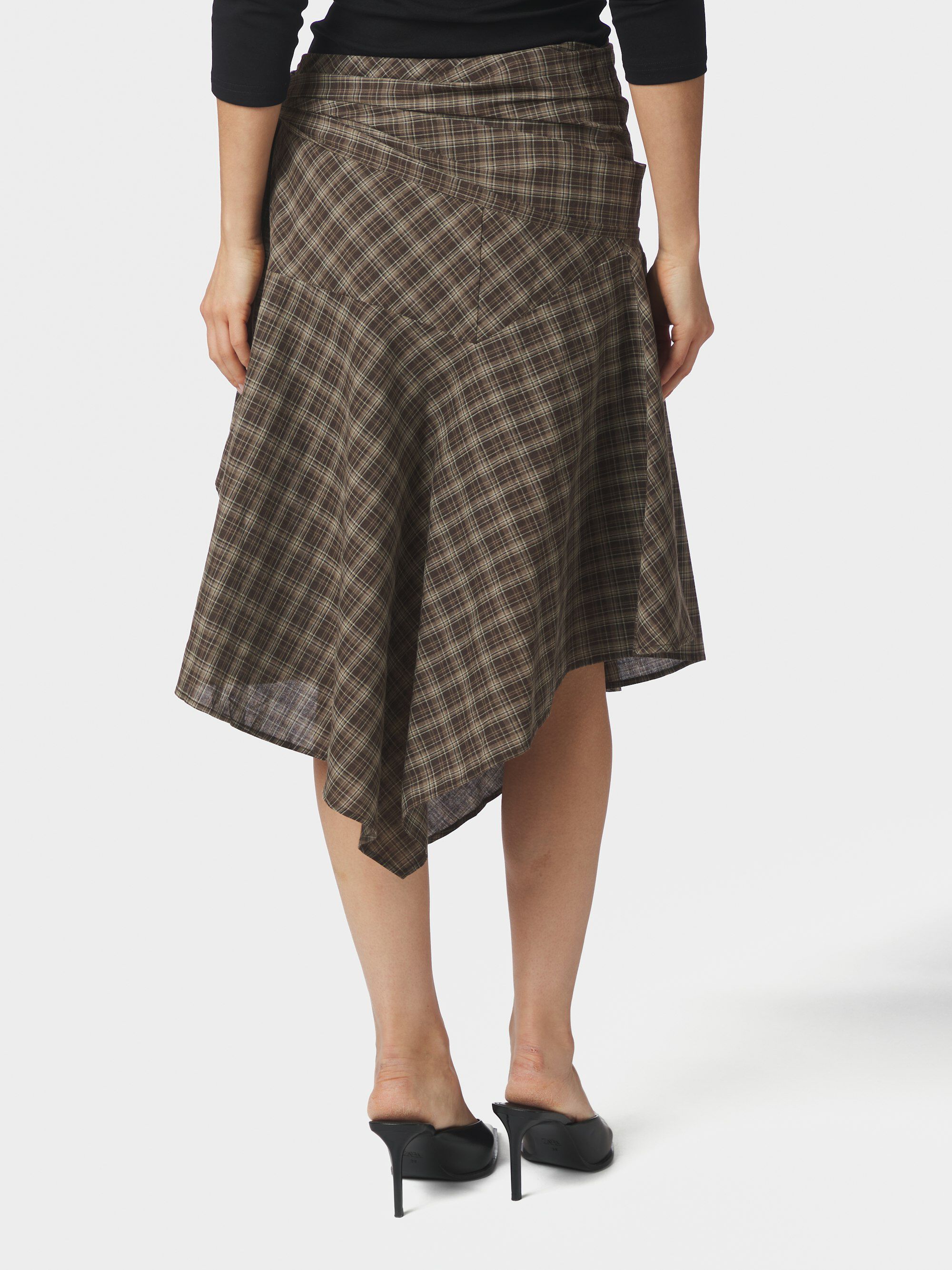 Sabella Check Skirt
