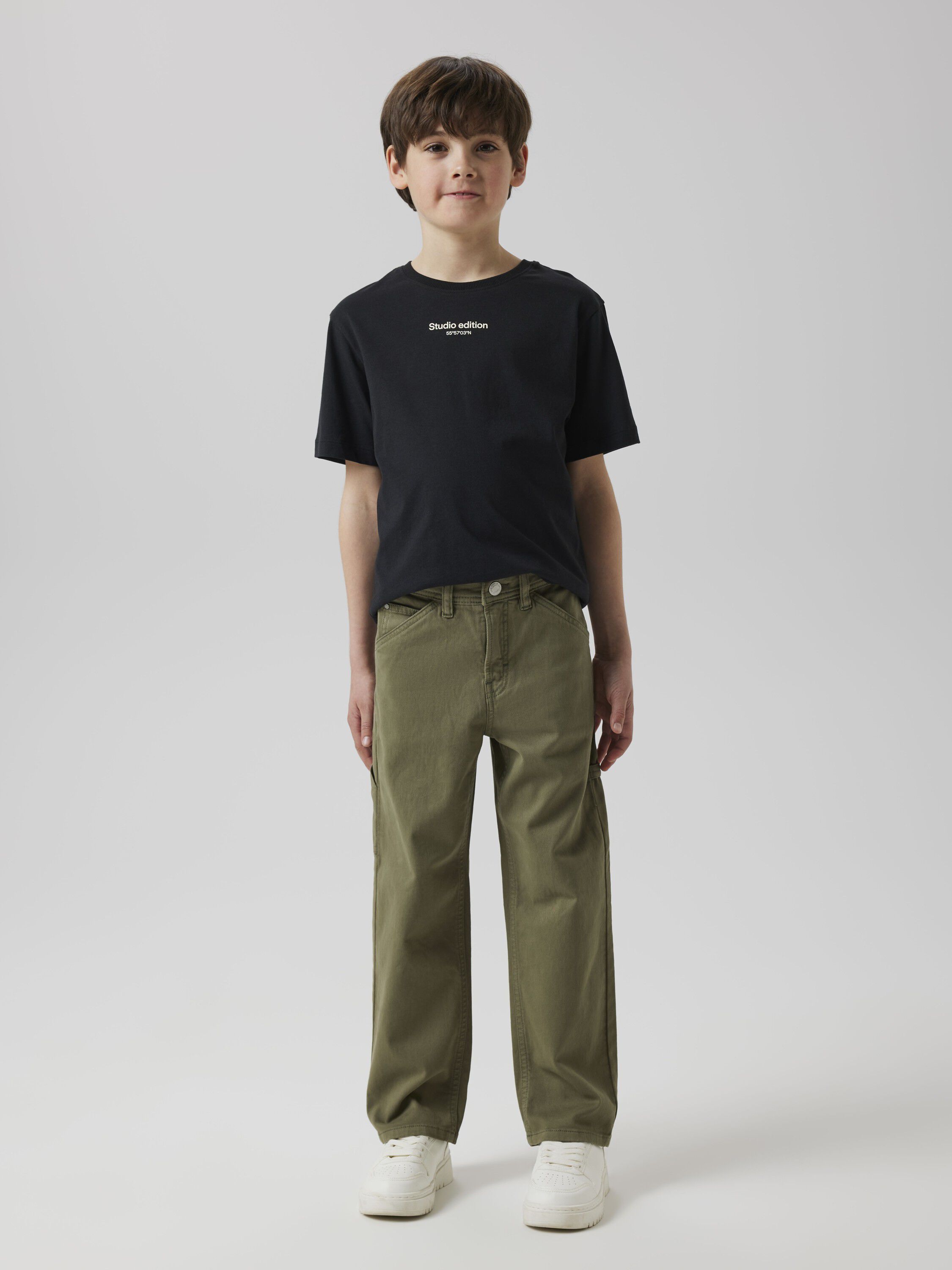 NKMRYAN STRAIGHT TWILL PANT 1880-AX