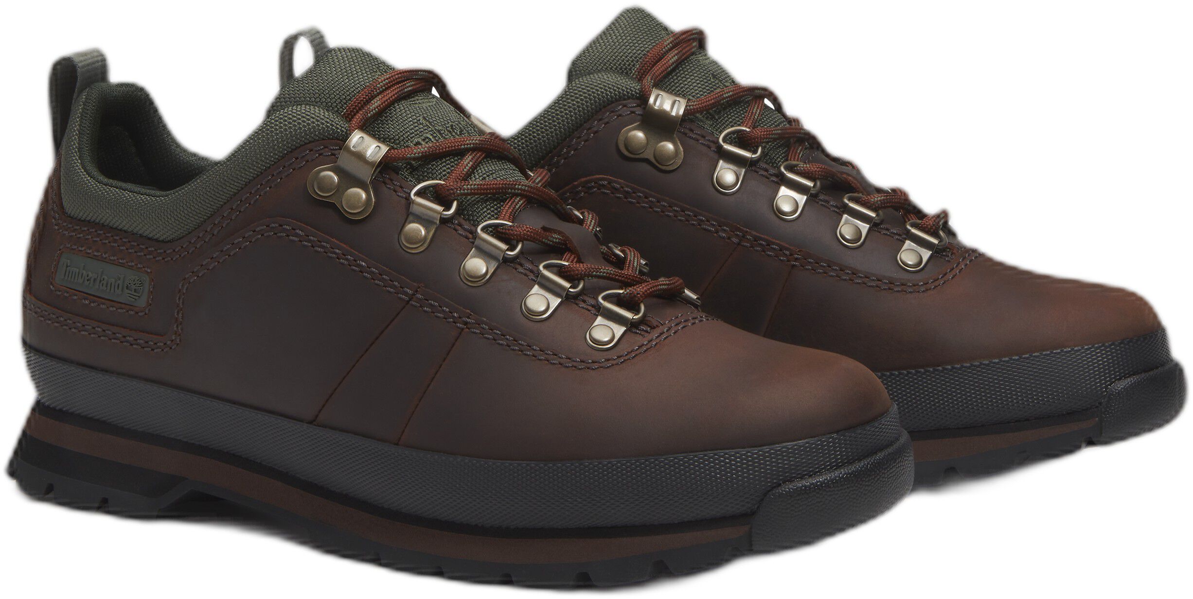 EHKR LOW LACE SNEAKER DKBRN, Medium