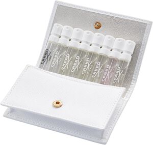Women's Leather Sample Wallet White EdP 13,6 ml