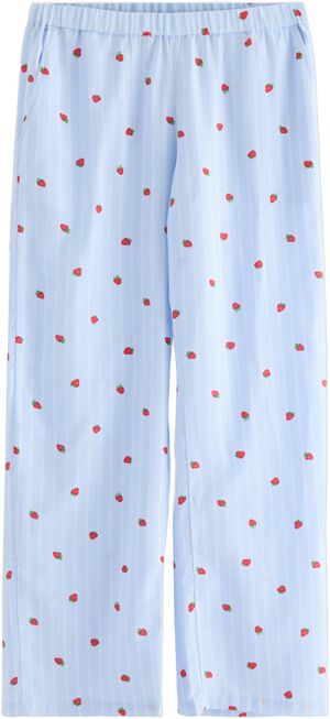 Pyjama trousers in light woven cott