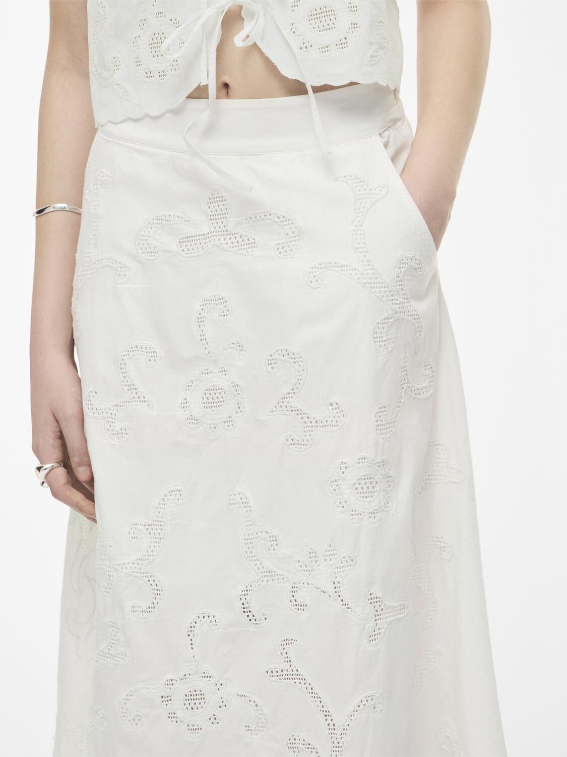 ROUAMELINE HW ANKLE SKIRT