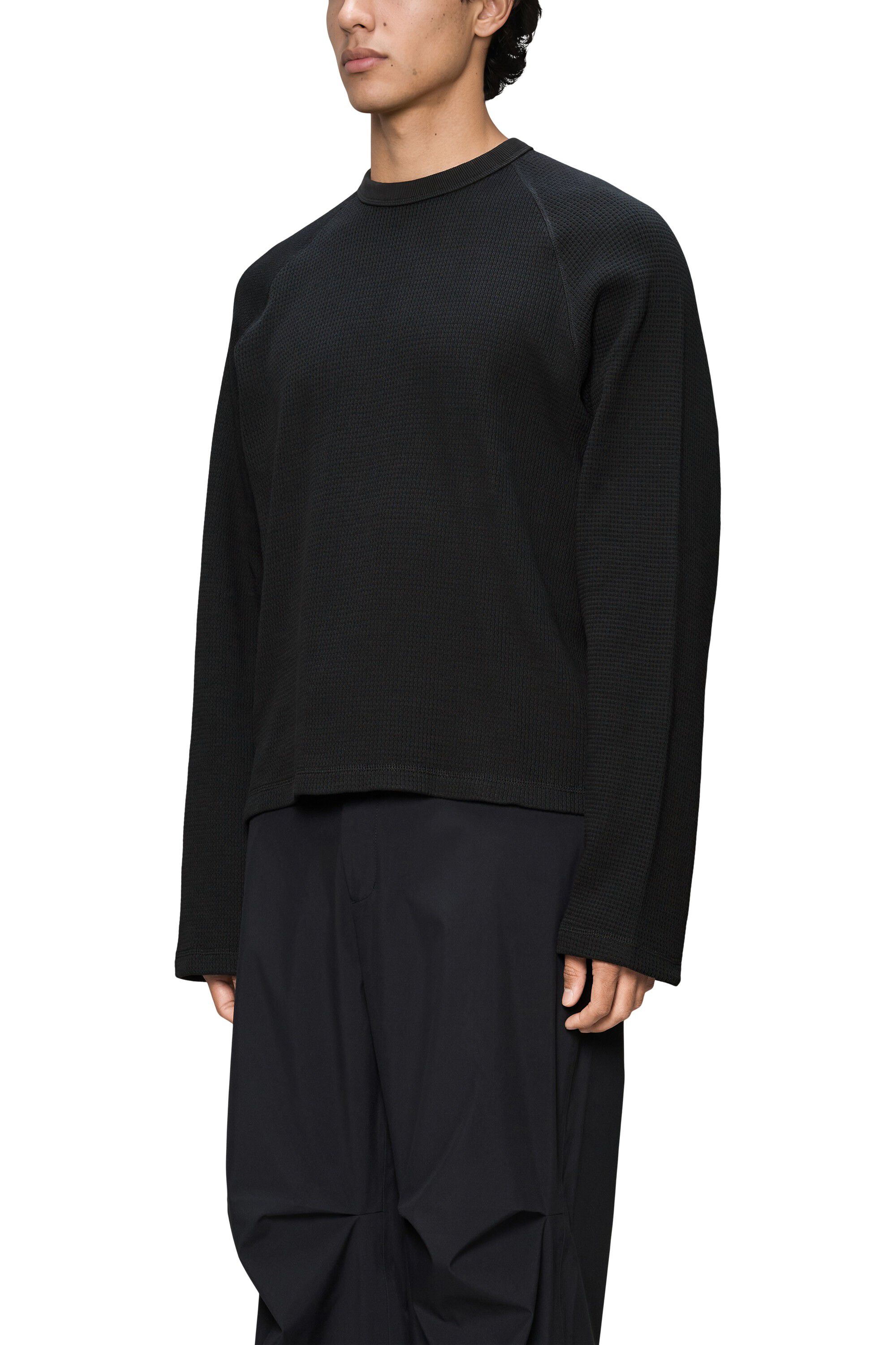 Waffle Long Sleeve T-Shirt Rains