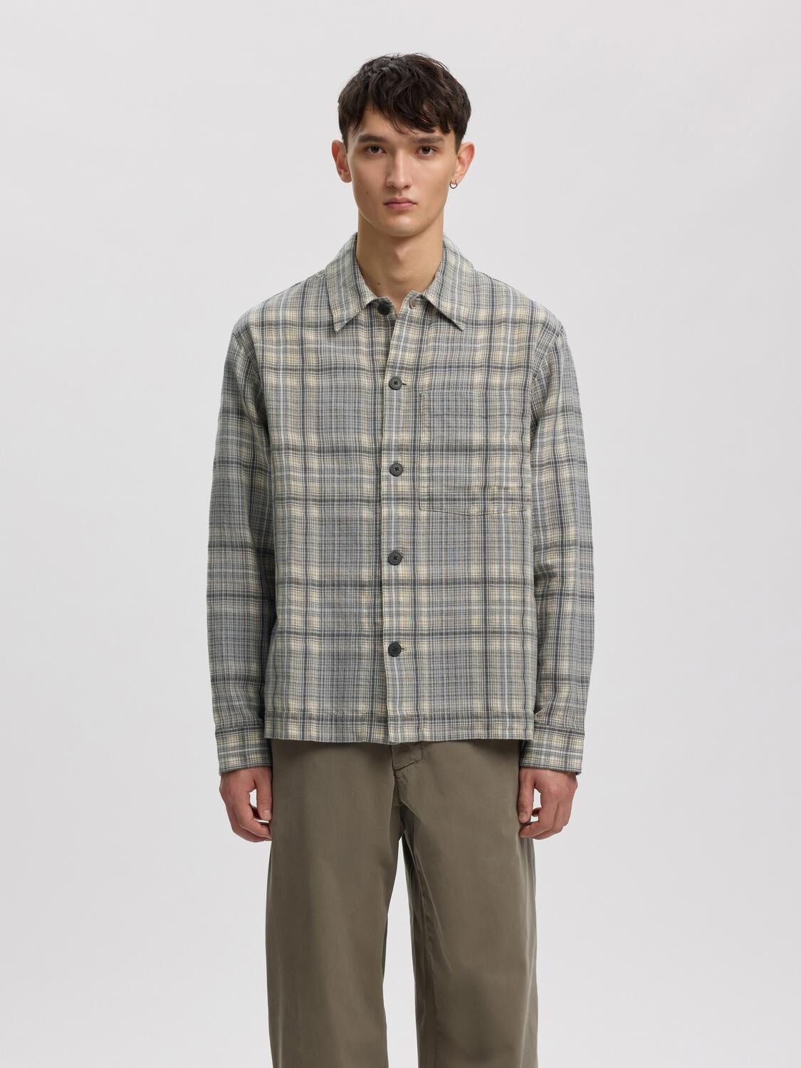 ANRVERN FLANNEL OVERSHIRT