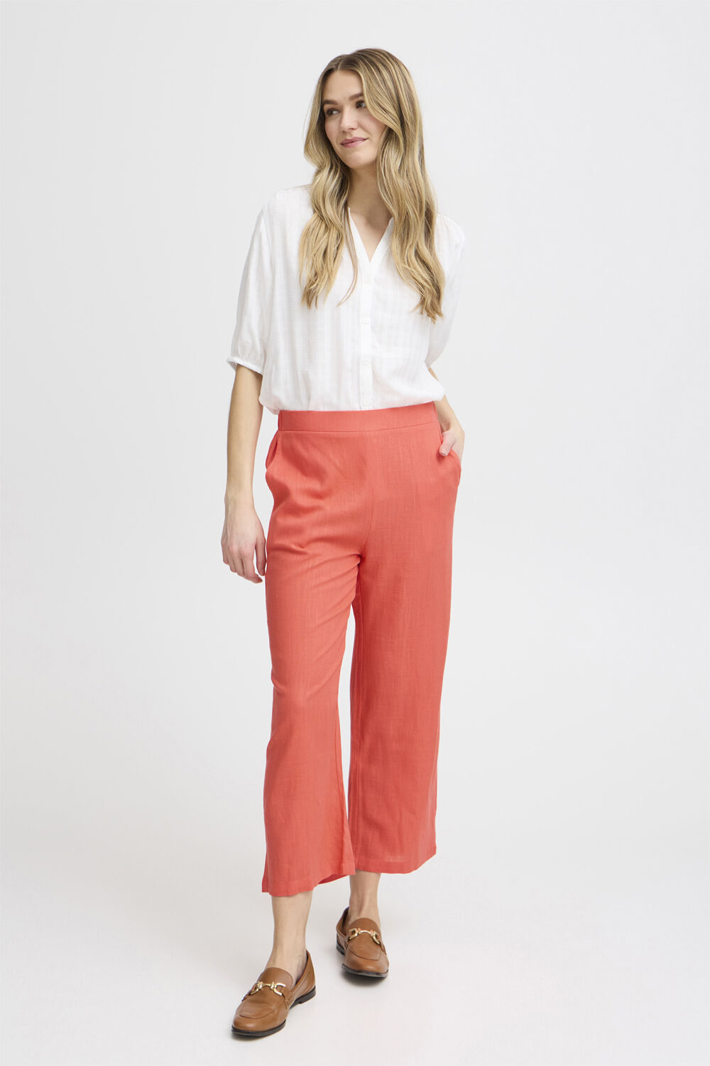 Bukser med brede ben