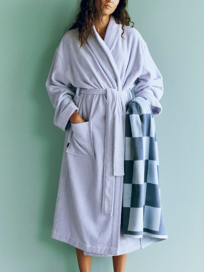 Mono Bathrobe-S/M-Lavender