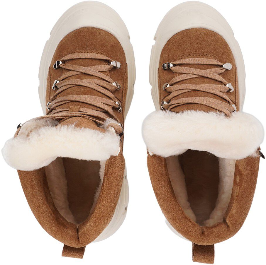 PECOL - LOW SHEARLING BOOTS W/ LACES