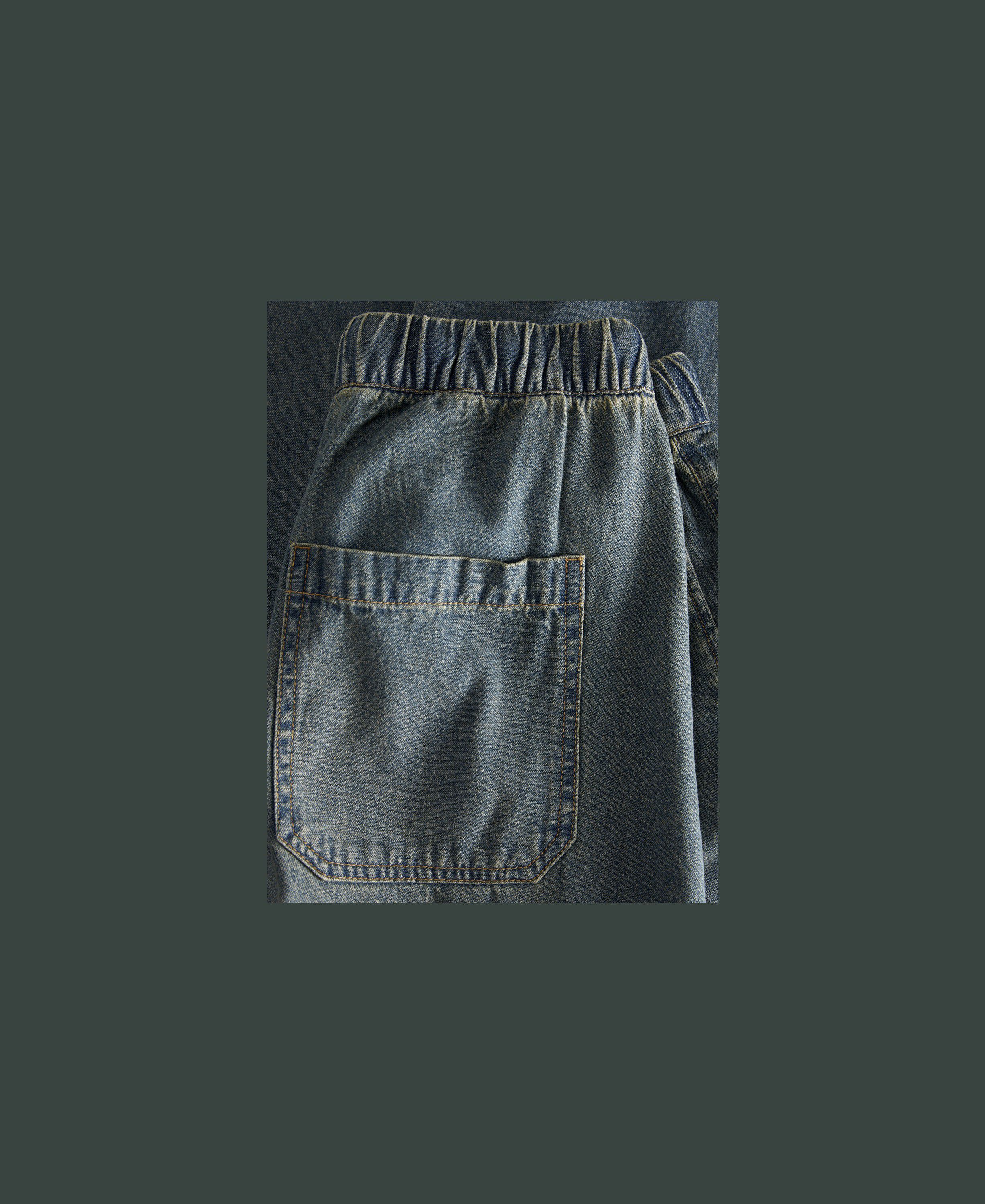 JXTUVA LOOSE MW DENIM PANT DNM