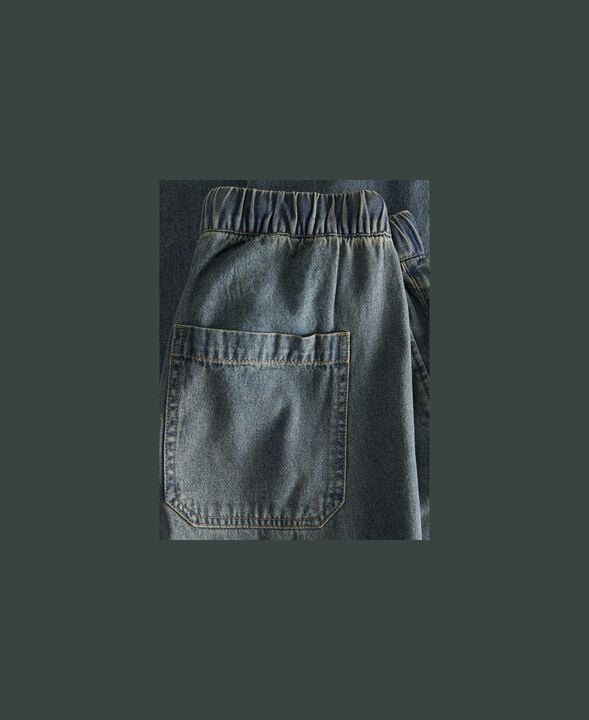 JXTUVA LOOSE MW DENIM PANT DNM