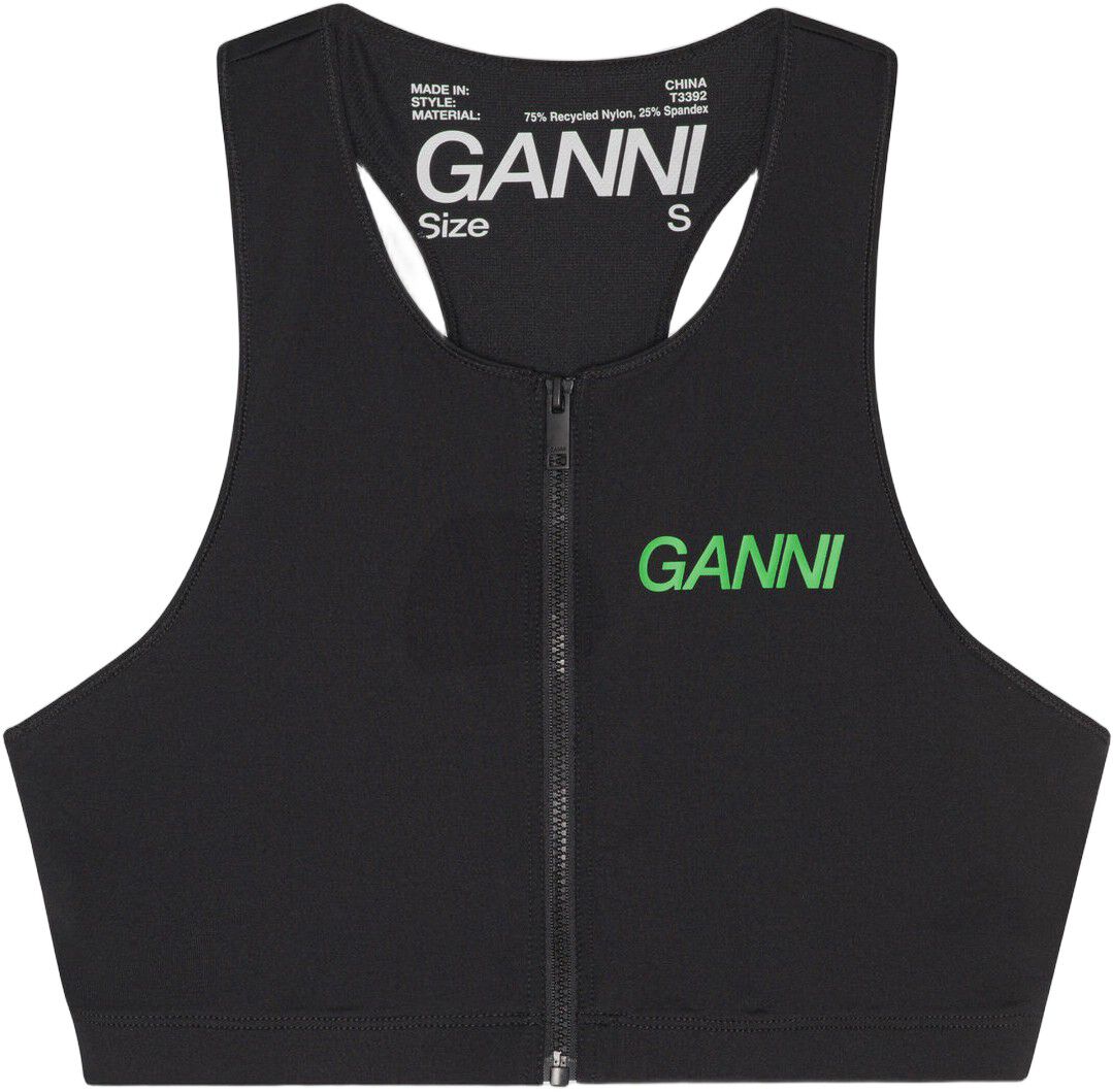 Active Racerback Zipper Top