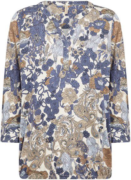 SC-FELICITY AOP 536 Bluse Navy