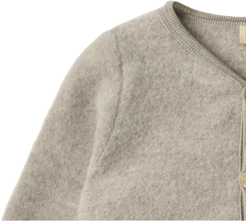 Uld Fleece Cardigan Kari