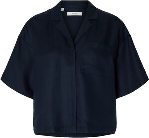 SLFLYRA 2/4 BOXY LINEN BLEND SHIRT