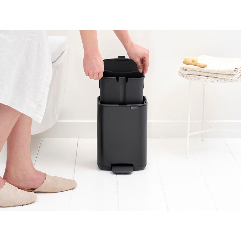 Bo pedalspand 4 ltr. - Matt Black