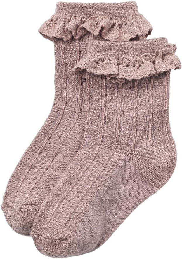 Blonde Uldsokker Nora