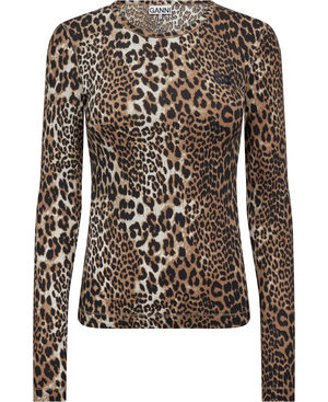 Soft Cotton Rib Leo Long Sleeve