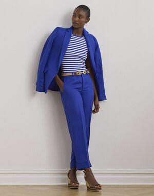 DRPY LIN VISC SUIT-PANT