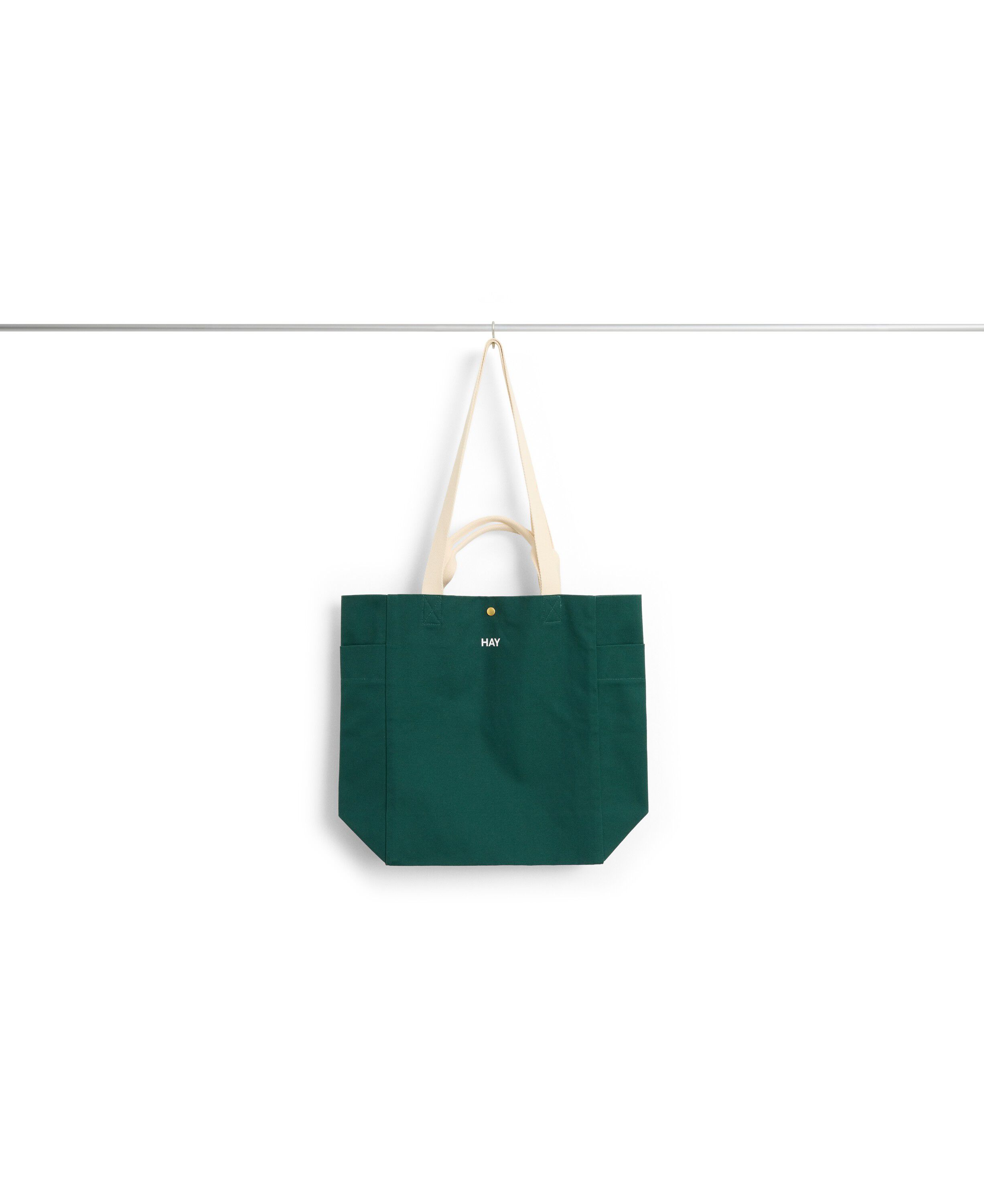 Everyday Tote Bag-Medium-Dark green