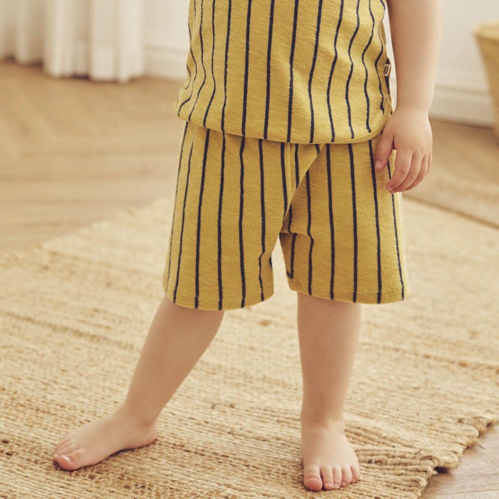 Terry stripe shorts baby