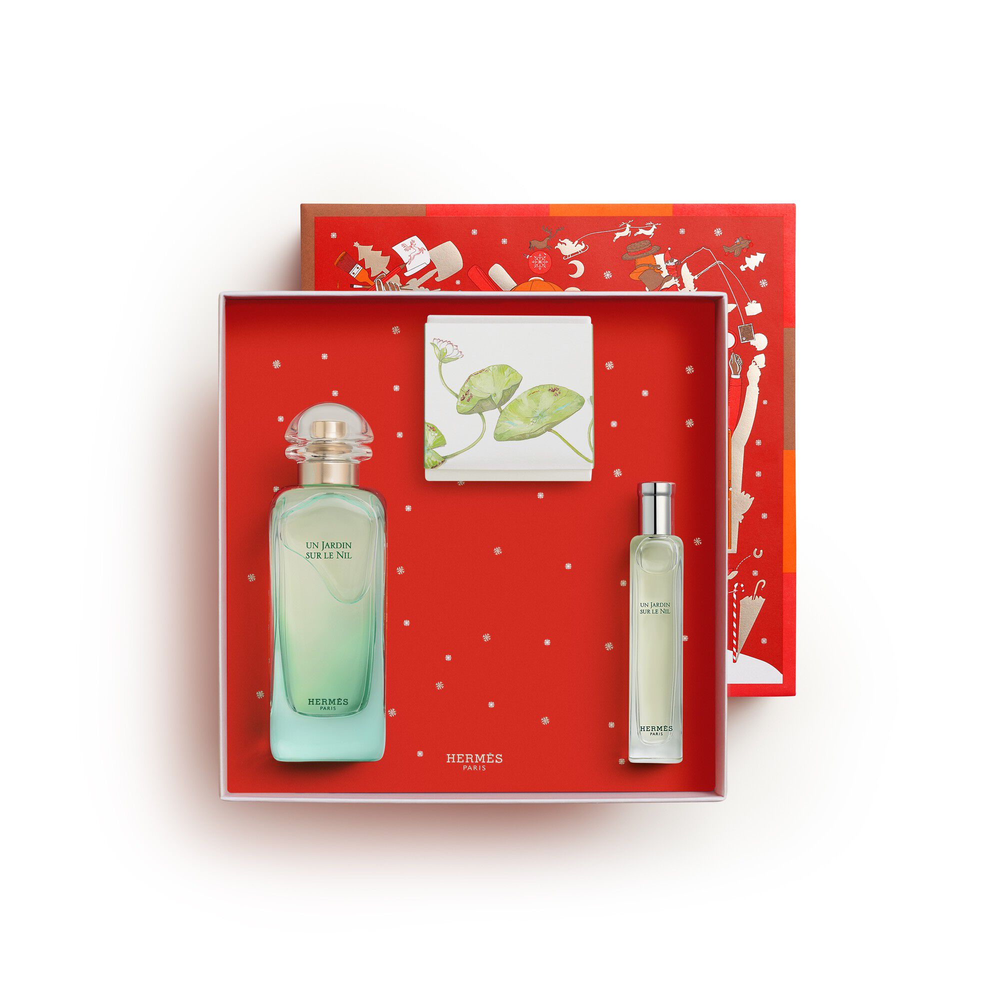 UN JARDIN SUR LE NIL EDT SET 100ML + 15ML + SOAP 50GR