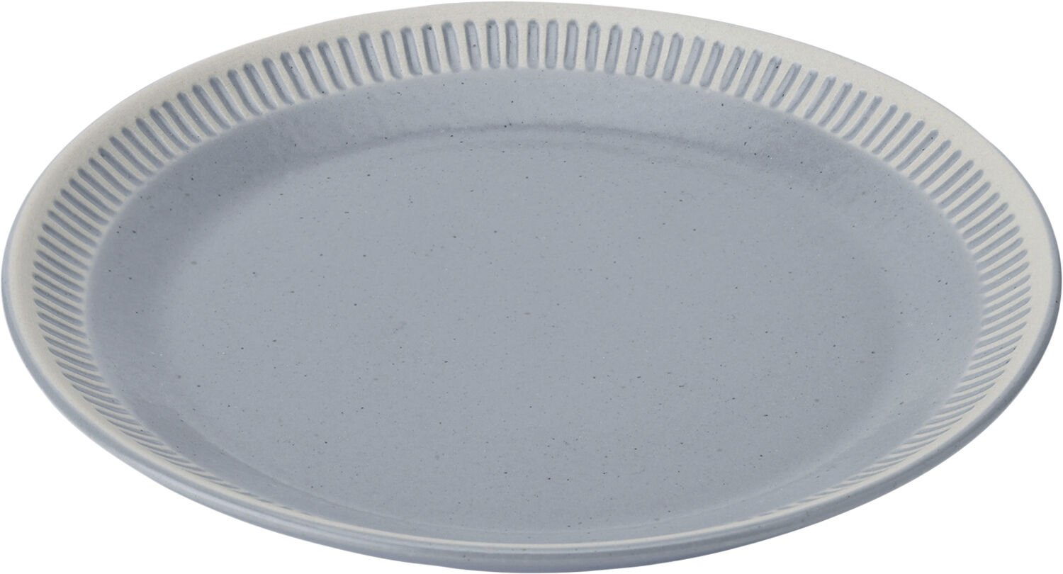 Colorit frokosttallerken &Oslash; 22 cm dark grey