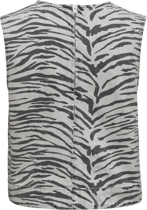 ONLDORSI SL ZEBRA TOP DNM SIK