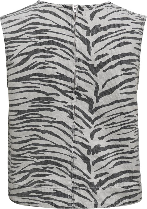 ONLDORSI SL ZEBRA TOP DNM SIK