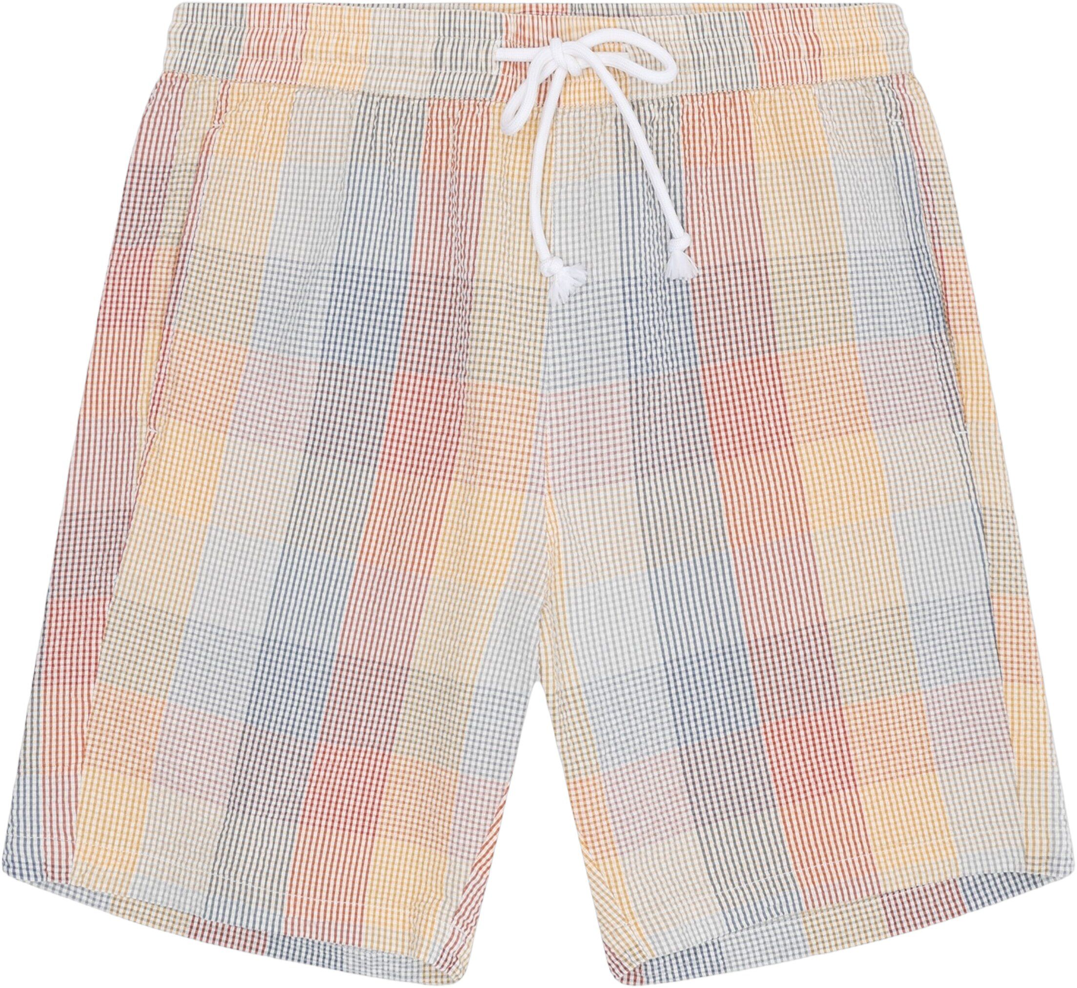 Fig loose seersucker shorts