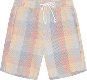 Fig loose seersucker shorts