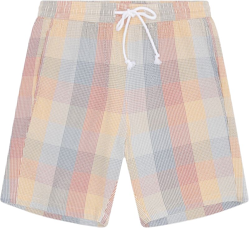 Fig Loose Seersucker Shorts