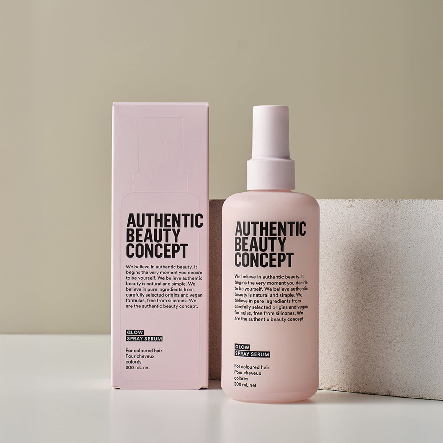 GLOW Spray Serum - Multifunktionel sprayserum til str&aring;lende h&aring;r