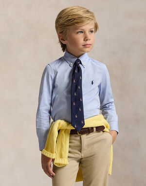 Slim Fit Cotton Oxford Shirt